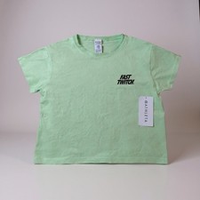 NEW Athleta Relaxed Tee Women's Size Medium green 'Fast Twitch' picture