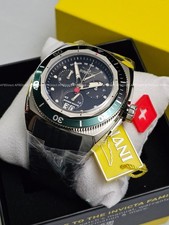 Invicta - SWISS Made 8040.N Day Retrograde SAPPHIRE 52mm Blk / Green mens watch  picture