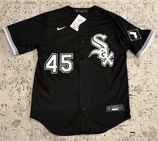 Nike Michael Jordan Chicago White Sox Baseball Top Men's S-2XL Black New Style picture