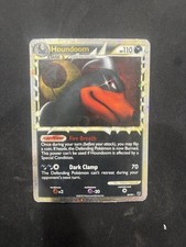 Houndoom (Prime) Ultra Rare Undaunted 82/90 LP Hideaki Hakozaki Holo picture