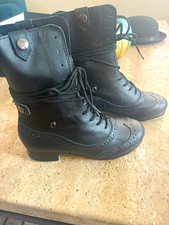 Capezio Tele Tone 962 Tap Dance Boots Shoes Black Unisex US 5.5M picture