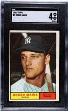 1961 Topps #2 Roger Maris SGC 4 picture