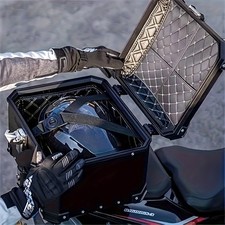 45L Motorcycle Top Case Made of Thick Aluminum Alloy  a Sturdy Hard Luggage Box picture