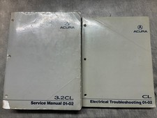 2001 2002 Acura 3.2CL 3.2 CL Service Repair Shop Workshop Manual Factory Set picture
