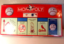 Monopoly Bank of America Official Bank of MLB Board Game New Sealed Minor Damage picture