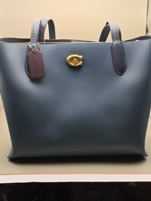 NWOT Pristine/Unused Coach Willow Pebble Leather Tote/Purse Large picture