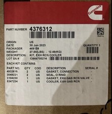 4376312 Genuine Cummins Egr Cooler picture