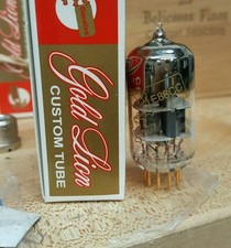 Genalex GOLD LION Gold Pin 6922 E88CC  Super Platinum Matched Pair Tubes picture