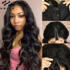 Cambodian V Part Body Wave Wigs Human Hair No Leave Out Upgrade U Part Wigs Full picture