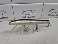 Discontinued A.C. Shiner 675 Minnow...Silver Foil Black Back...Nice picture