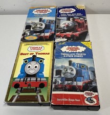 Lot of 4 Vintage Thomas The Tank Engine & Friends VHS Tapes picture
