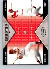 2005 Leaf #C15 Johnny Bench / Joe Morgan Cornerstones *JBCARDS* 19.9 picture