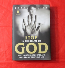 Stop, in the Name of God by Charlie Kirk (NEW 2025, Hardcover) We Combine Ship picture