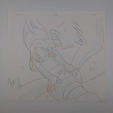 Digimon Adventure Kari Kamiya Anime Cel Sketch Animation Art picture