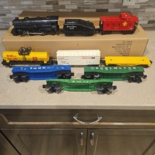 Lionel 8040 Nickel Plate Road 2-4-2 Locomotive, Tender, & 7 Cars 1970's (READ) picture