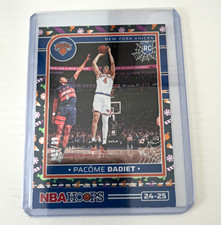 Panini 2024-25 Haunted Hoops Pacome Dadiet RC Knicks #234 Holo /99 picture