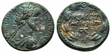Antoninus Pius AE23 Hierapolis Wreath RPC 6980 Roman Provincial Coin picture
