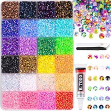 32000Pcs Resin Jelly Large Pack with Glue, Multicolored| 3mm picture