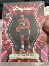2023-24 Panini Donruss - Magicians Scoot Henderson #2 Holo Pink Laser /50 (77) picture