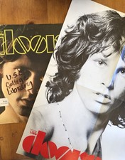 The Doors Self titled Vinyl Elektra Red Label With Big Poster Nice Jim Morrison picture