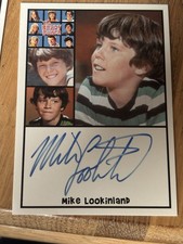 THE COMPLETE BRADY BUNCH 2011 RA MIKE LOOKINLAND AS BOBBY BRADY AUTOGRAPH picture