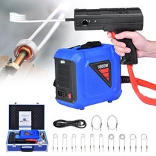 1800W Magnetic Induction Heater kit Automotive Flameless Bolt Heat Tool w/12 Coi picture