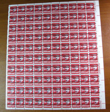 US  Stamp Sheet Scott# C79b Winged Airmail Envelope-precanceled 1973 MNH H391 picture