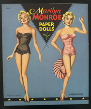 1953 Original Vintage SAALFIELD -Marilyn Monroe Beautiful PaperDolls - UNCUT picture