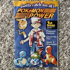 Nintendo Power Magazine Pokémon Collector's Series Vol. 1 1998 Red Pikachu picture