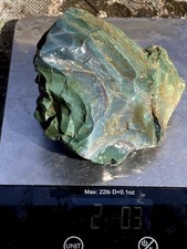 Rare central Oregon old stock Skaggs jasper AAA highest grade gem quality 2.03# picture