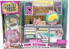 MGA's Miniverse Make It Mini Kitchen Playset With UV Light / NEW sealed picture