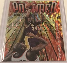 1998-99 Topps Chrome Shaquille O'Neal Seasons Best Postmen Refractor SB21 picture