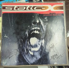 STATIC-X: Wisconsin Death Trip 12x12 Poster 1999 SIGNED picture