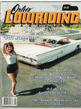 ORLIE'S LOWRIDING MAGAZINE JANUARY 1995 VINTAGE LOWRIDER HOT ROD CAR CULTURE picture