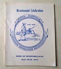 Vintage Scotia Glenville NY American Revolution Bicentennial History Book 1976 picture
