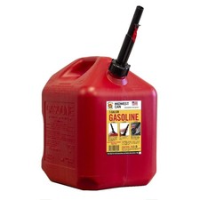 Gas Can, 5 Gallon Capacity, Red with Flame Mitigation Device picture