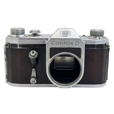 Contax D Zeiss Ikon VEB 35mm SLR Film Camera Body East Germany Vintage M42 Mount picture