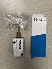 Bimba Mead LTV-35 Air Control Valve, 5/2-Way, Flip Toggle, 25-125psi, 1/8in NPT picture