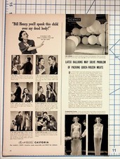 1939 Crab Orchard Whiskey Blatz Beer Cryovac Science Castoria Ad Magazine Page picture