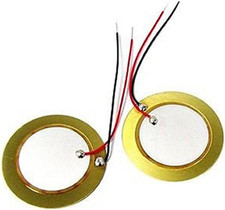 10PCS 35Mm Piezo Elements Buzzer Sounder Sensor Trigger Drum Disc picture