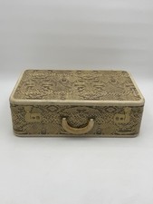 Hemingway Style SKYWAY LUGGAGE SNAKESKIN HARDSHELL SUITCASE VINTAGE RETRO + Keys picture