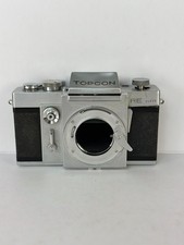 Topcon RE Super 35mm SLR Camera Body Tokyo Kogaku Japan Vintage Untested picture
