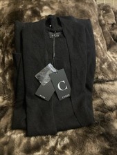 NWT CYRUS, Sz S BLACK Open Cardigan Sweater, medium weight $89 NWT picture