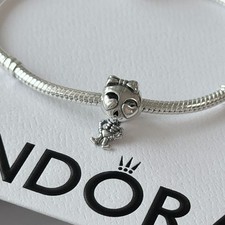 Pandora Skeleton Girl Charm Sterling silver Halloween, #799070C00 picture