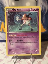 Pokémon TCG Mr. Mime 47/116 Plasma Freeze Rare non Holo English 2013 picture