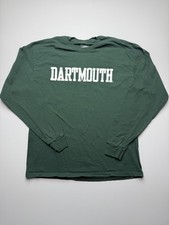 Dartmouth Big Green Shirt Mens Large Green NCAA College Champion Long Sleeve Tee picture