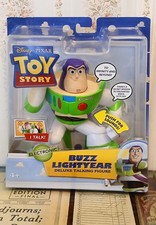 Toy Story - Buzz Lightyear Deluxe Talking Action Figure NIB Disney Mattel 2008 picture