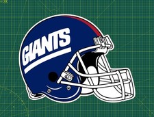 New York Giants Water Proof UV Safe Glossy Vinyl Decal / Sticker Multiple Sizes picture