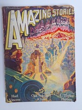 Amazing Stories Nov 1929 Vol 4 No 8 Wesso Undersea Tube Vincent Kline picture