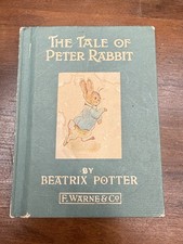 The Tale Of Peter Rabbit Beatrix Potter F. Warne & Co Undated Rare picture